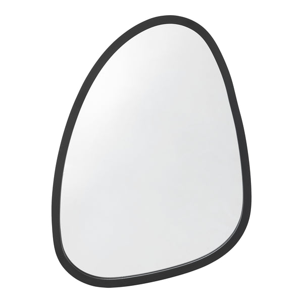 [en.casa] Spiegel Grottole hangend 62x50 cm zwart mat