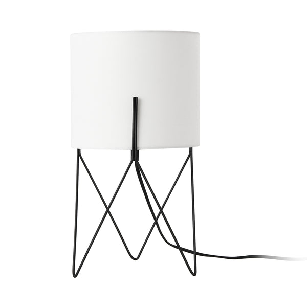 lux.pro Tafellamp Slough bureaulamp 37,5x21x21 cm zwart en wit E14