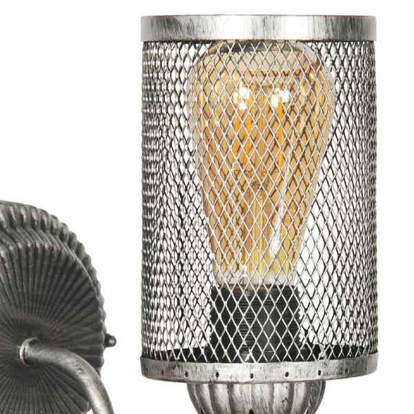 [lux.pro] Wandlamp Painswick zwart en wit E27