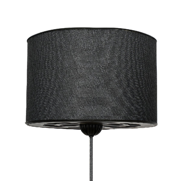 [lux.pro] Staande lamp vloerlamp Malmesbury zwart E27