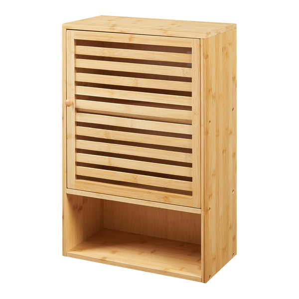 Badkamerkast Gjesdal 60x40x20 cm bamboe naturel [en.casa]