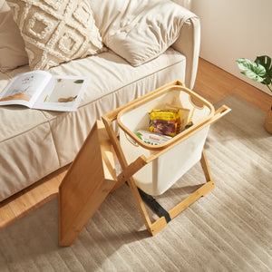 [en.casa] Picknicktafel Hattfjelldal opvouwbaar 53x48x32 cm bamboe