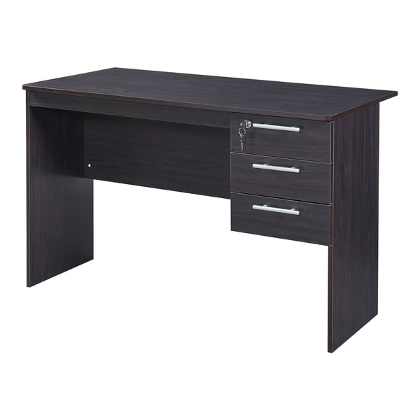 Bureau Ragunda 120x59x75 cm houtkleurig donker [en.casa]