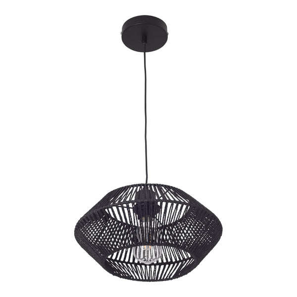 Design hanglamp Amersham E27 zwart lux.pro