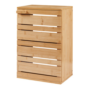 Badkamerkast Epind wandkast bamboe 50x33x20 cm naturel [en.casa]