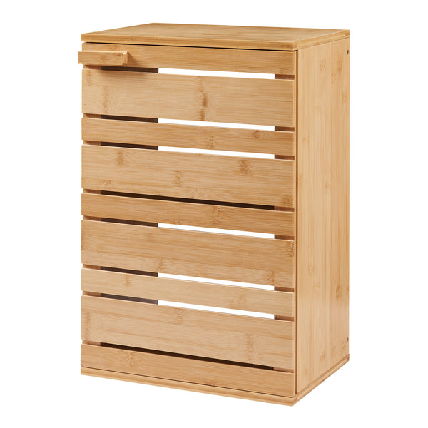 Badkamerkast Epind wandkast bamboe 50x33x20 cm naturel [en.casa]