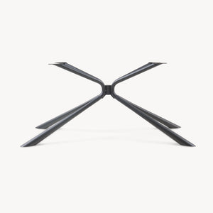 Tafelonderstel Havosanlurg 160x70x72 cm spider poot zwart [en.casa]