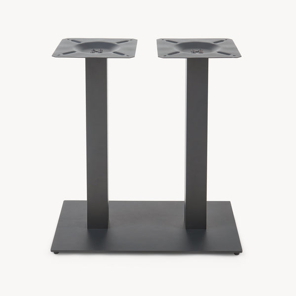 Tafelonderstel Vadejord verstelbaar 70x40x73 cm zwart [en.casa]