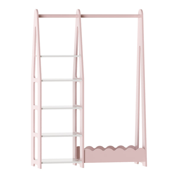 Kinderrek Vestnes 114x77x30 cm wit [en.casa]