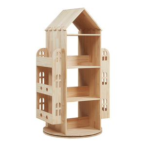 Kinderboekenkast Sanköre 122x64x43 cm naturel [en.casa]