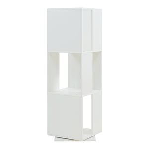 Boekenkast Fjelmarirg 109x34x34 cm wit [en.casa]