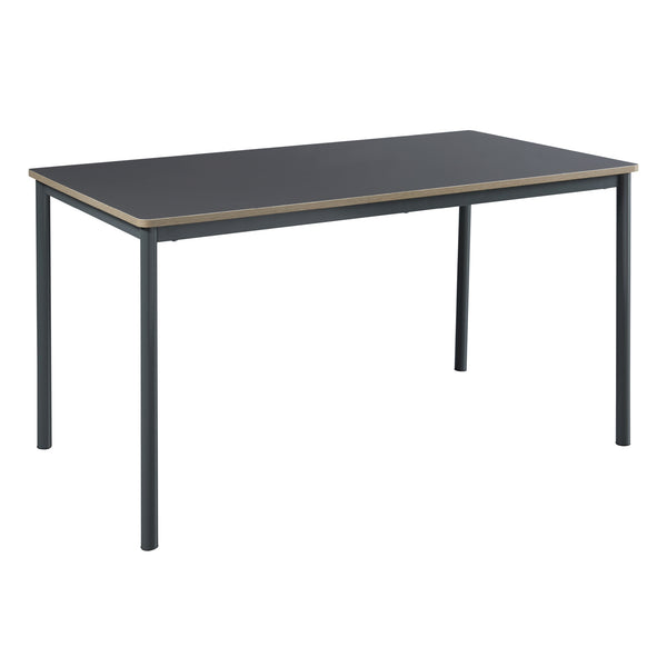 Eetkamerset Lindesberg 5-delig met 140x80 cm [en.casa]
