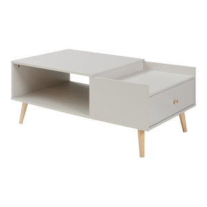 Salontafel Hallevil 106x59x44 cm wit [en.casa]