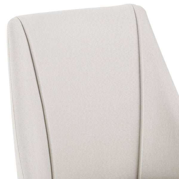 Eetkamerstoel Danzig set van 2 stof en metaal 83x50x53 cm - verschillende kleuren