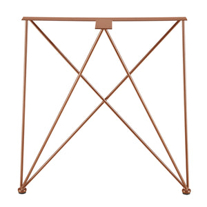 Metalen T tafelpoten 2 stuks set 62x22x72 cm - verschillende kleuren