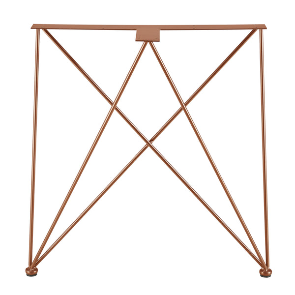 Metalen T tafelpoten 2 stuks set 62x22x72 cm - verschillende kleuren