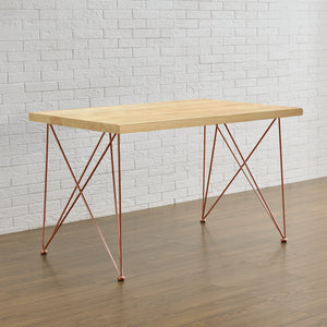 Metalen T tafelpoten 2 stuks set 62x22x72 cm - verschillende kleuren