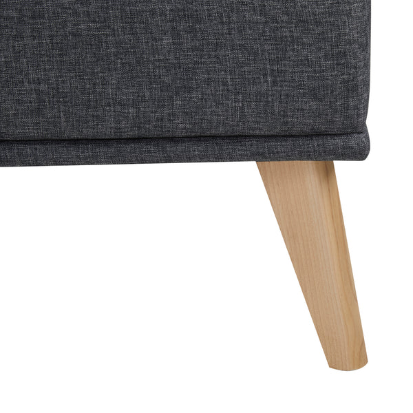 Slaapbank Pukkila 180x86x81 cm Textiel [en.casa]