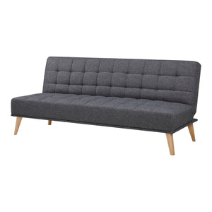Slaapbank Pukkila 180x86x81 cm Textiel [en.casa]
