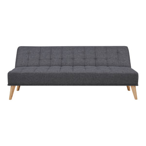 Slaapbank Pukkila 180x86x81 cm Textiel [en.casa]