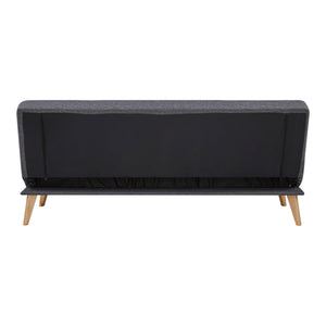 Slaapbank Pukkila 180x86x81 cm Textiel [en.casa]