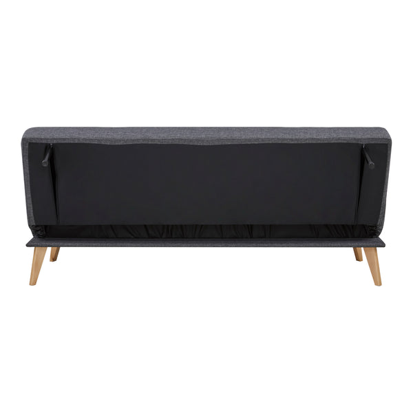Slaapbank Pukkila 180x86x81 cm Textiel [en.casa]