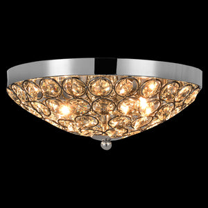 Plafondlamp plafonnière Softila 13x30 cm 2xG9 chroom