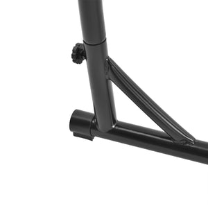 Hangstoel standaard staal 110x110x205 cm zwart