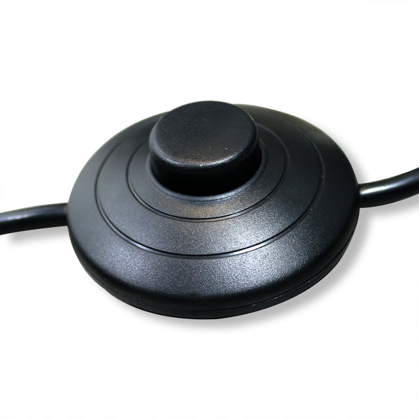 Vloerlamp staande lamp 155 cm Zwart Mikado E27 zwart