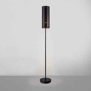 Vloerlamp staande lamp Beverley 142 cm zwart E27