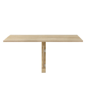 Tafel bureau opvouwbaar voor wandmontage 100x60x58 hout