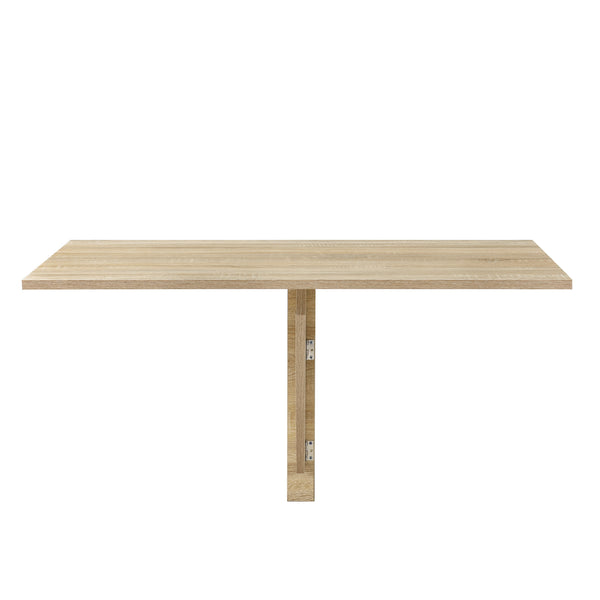 Tafel bureau opvouwbaar voor wandmontage 100x60x58 hout