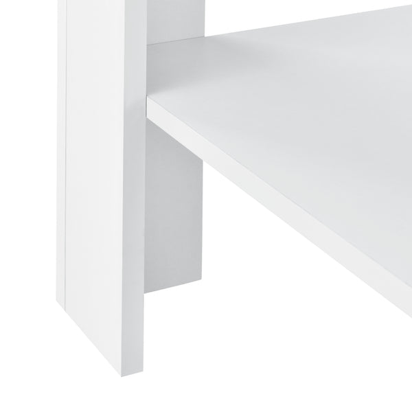 Salontafel Leiden vierkant 60x60x40 wit