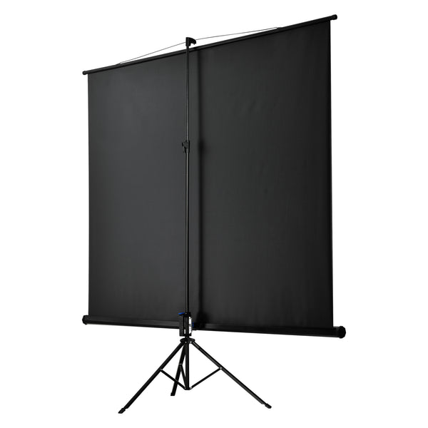 Projectiescherm met in hoogte verstelbaar statief 203x203 cm