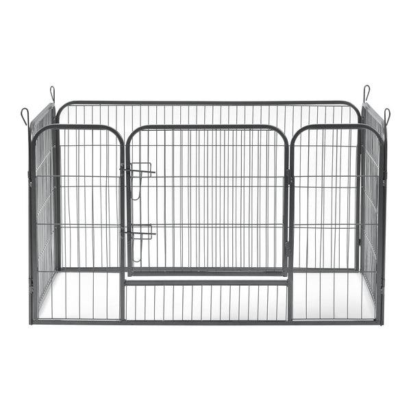 Hondenren puppyren met 4 kennelpanelen 70 cm hoog