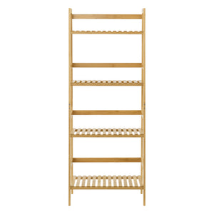 [en.casa] Opbergrek staand Vinje met 4 planken 48x32x123 cm