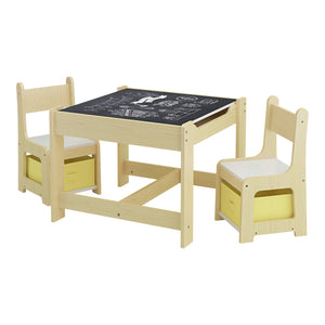 [en.casa] Kindertafel Irixoa met 2 stoelen meerkleurig