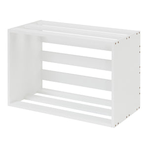 [en.casa] Bijzettafel Rønde 43x64x33 cm wit