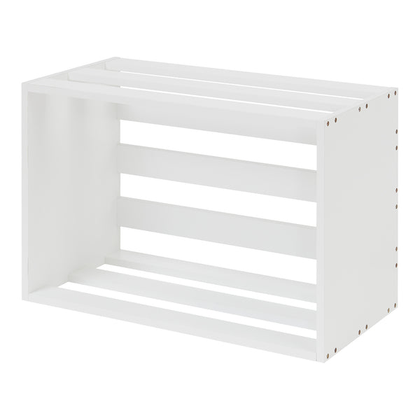 [en.casa] Bijzettafel Rønde 43x64x33 cm wit