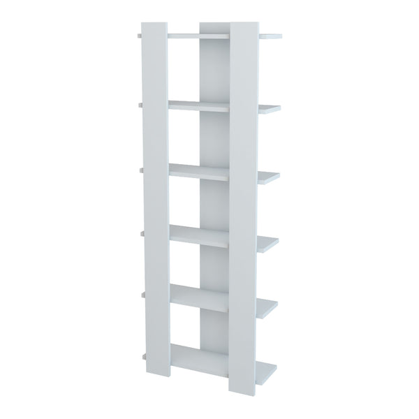 [en.casa] Boekenkast Præstø schap 160x60x19,5 cm wit