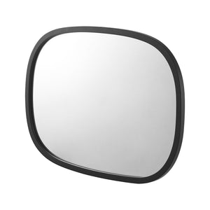 [en.casa] Spiegel Copertino hangend 70x50 cm zwart mat