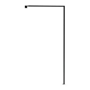 [en.casa] Kledingrek Falkirk kapstok 170x87x15 cm zwart
