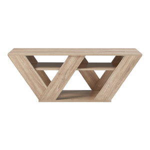 [en.casa] TV meubel Nome met 2 planken 110x30x40 cm eikenkleurig
