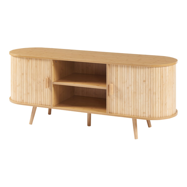 [en.casa] Dressoir Nordkapp 140x40x56 cm houtkleurig