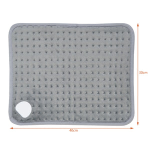 [en.casa] Elektrisch warmtekussen Bella 40x30 cm 80W grijs