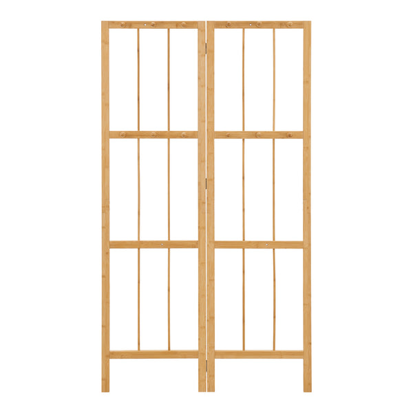 Wandkapstok Hyllestad opvouwbaar 165,5x90x8 cm bamboe [en.casa]