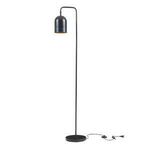 Staande lamp Barnard vloerlamp 158,5 cm zwart E27 lux.pro