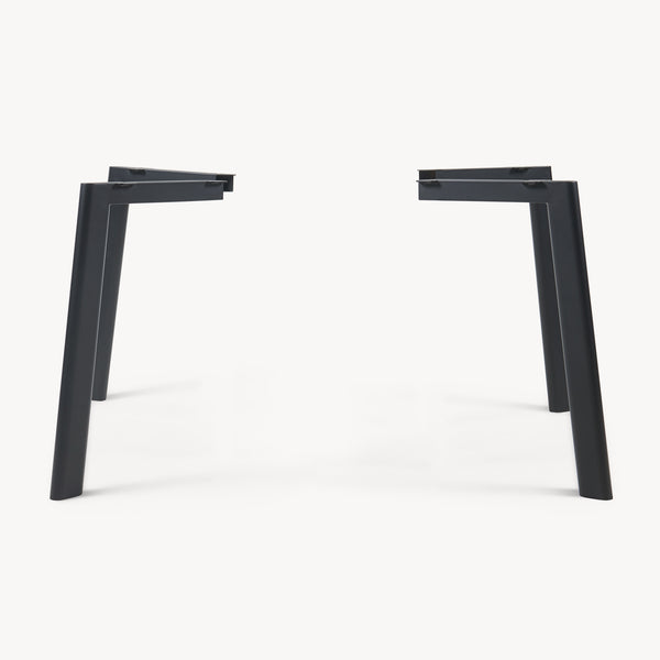 Tafelpoten Hostang 4-delig set 50x8x71 cm zwart [en.casa]