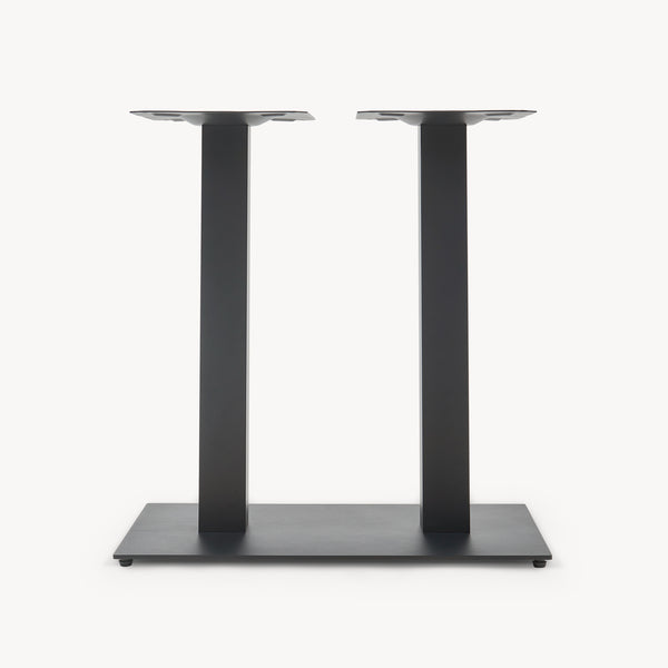 Tafelonderstel Vadejord verstelbaar 70x40x73 cm zwart [en.casa]
