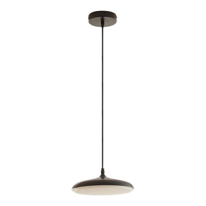 Hanglamp Oupilu 12 geïntegreerde leds 120 cm zwart en wit lux.pro